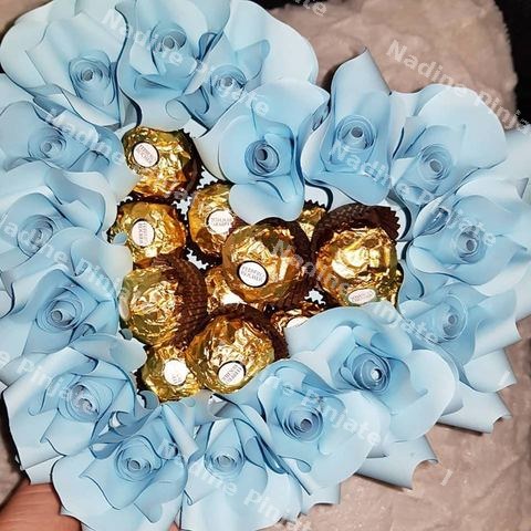 Flower in Box - Sweet Hearts Box
