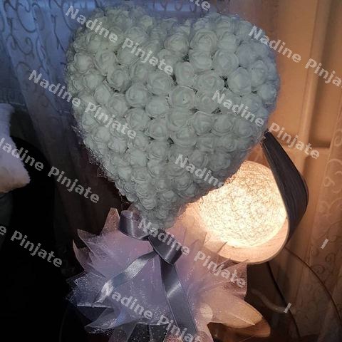 Flower in Box - Sweet Hearts Box
