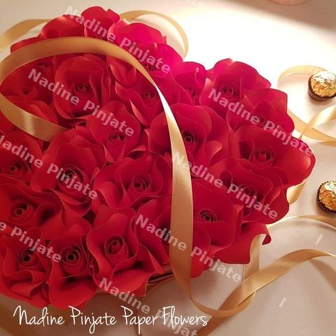 Flower in Box - Sweet Hearts Box