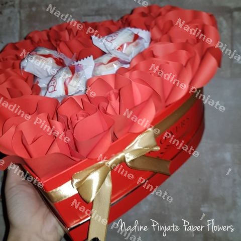 Flower in Box - Sweet Hearts Box