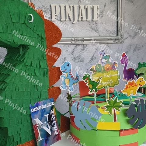 Torte od kartona Dinosaurus1