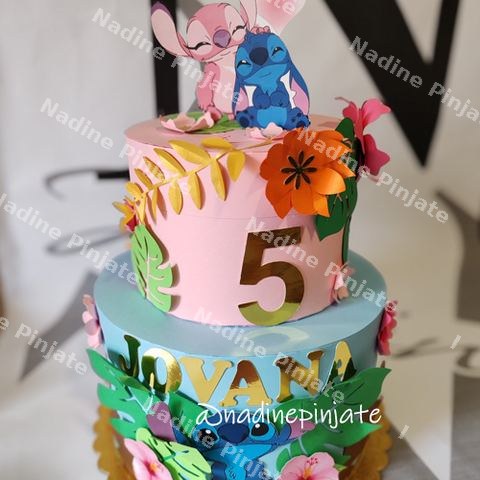 3D toperi i torta stitch - nadine pinjate