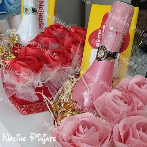 Box Flowers - Dekoracije Sabac nadine pinjate Papirne ruze