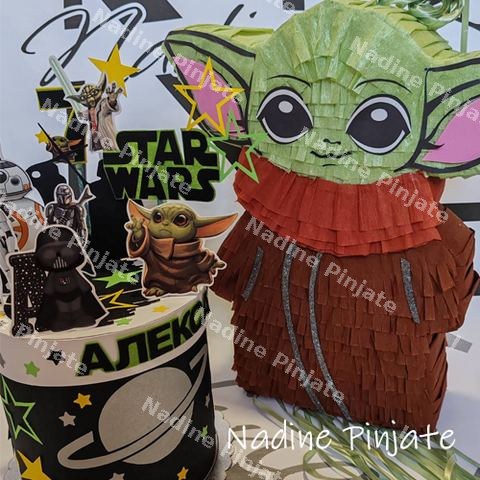 Star Wars pinjate i torta od kartona - Nadine Pinjate