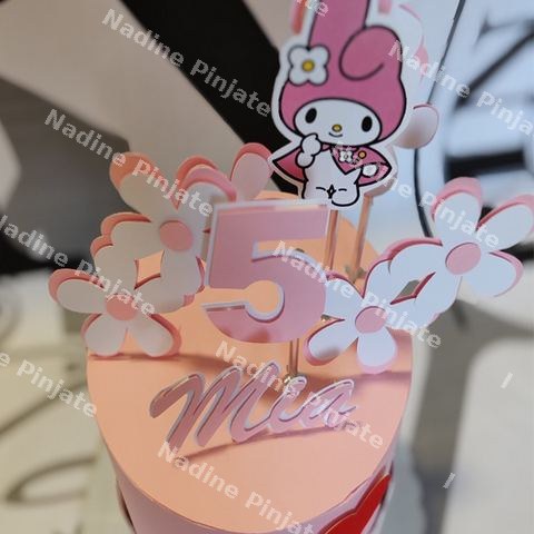 Torta od kartona my melody - Nadine Pinjate
