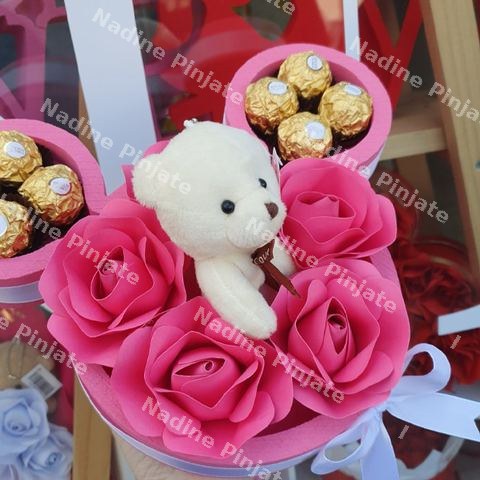 Box Flowers Minnie Mouse