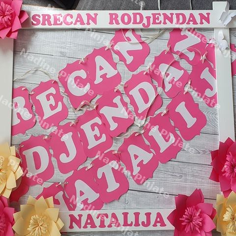 Personalizovani ram za slikanje - Dekorativne trakice