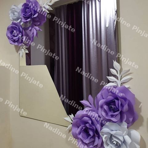 Paper Flowers Cvetni Zid
