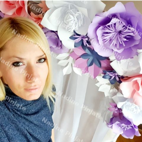 Nadine Pinjate Paper Flowers
